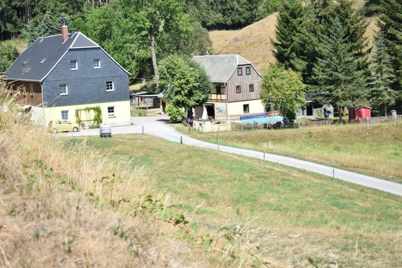 Ferienwohnung Waldmuehle Saupsdorf 외부 사진