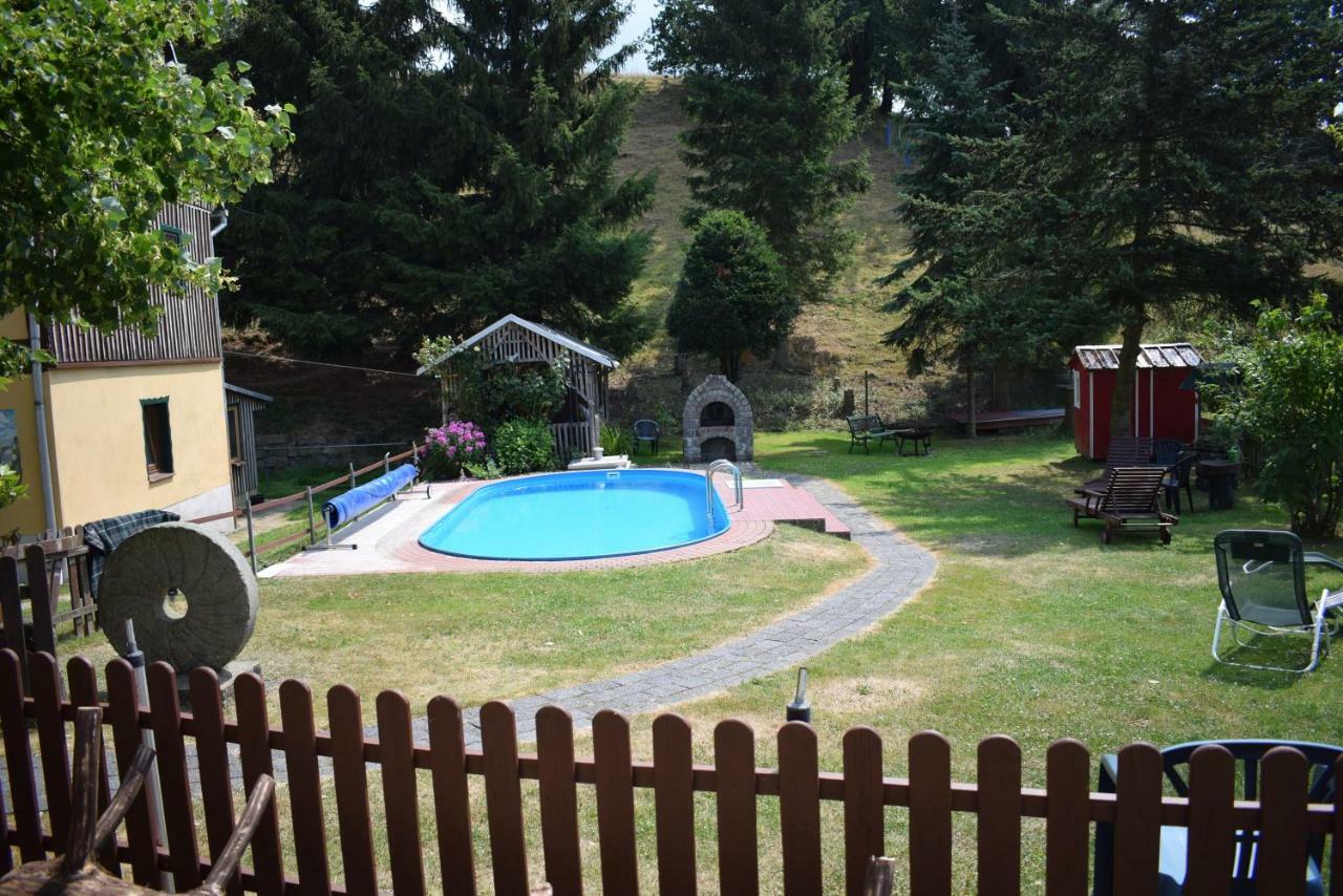 Ferienwohnung Waldmuehle Saupsdorf 외부 사진